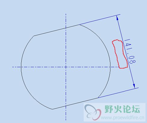 尺寸应该在红色位置