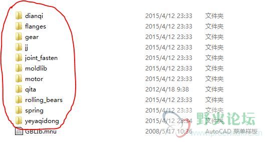 GBLib下包含这些文件夹