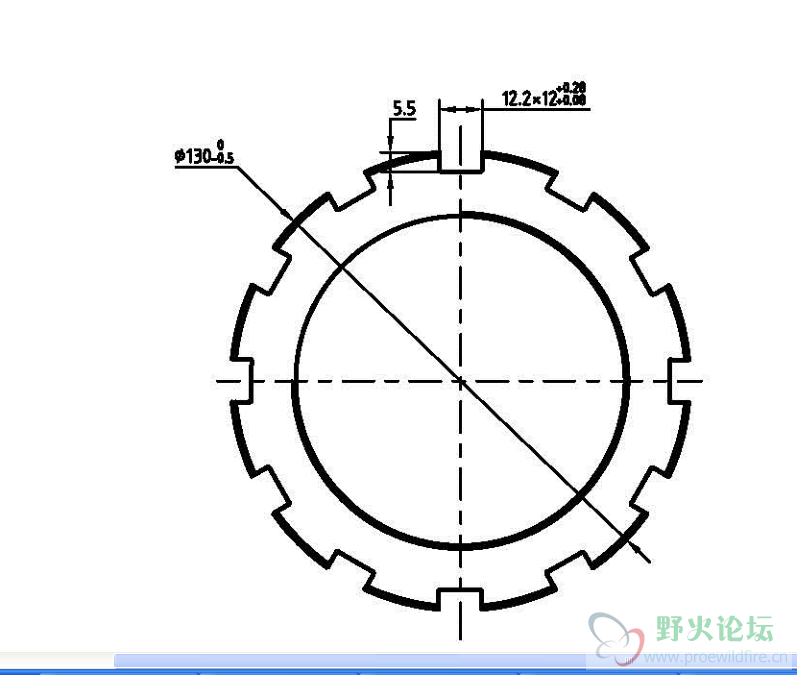 槽数量的尺寸求教