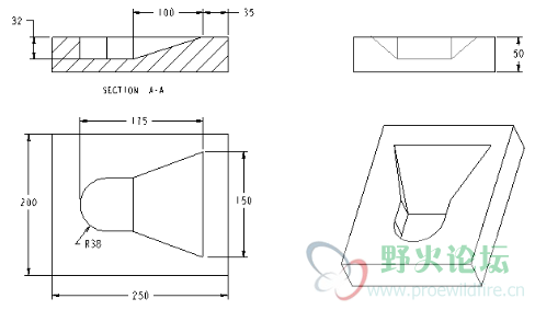 三角槽怎么做出来