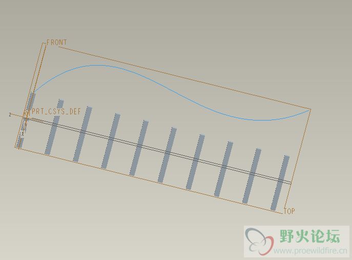 我阵列不随曲线走，要是用曲线阵列下边有不平了