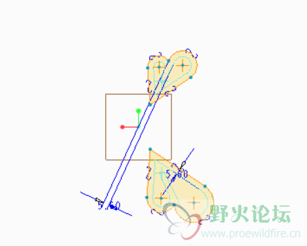 草绘的时候没有了二维坐标