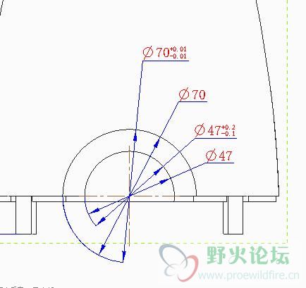 CREO2工程图