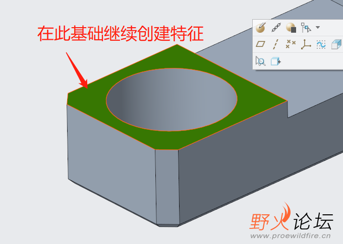 除了创建基础特征 我作图一般很少用草绘拉伸 ，我演示一遍 你看有没有帮助哈