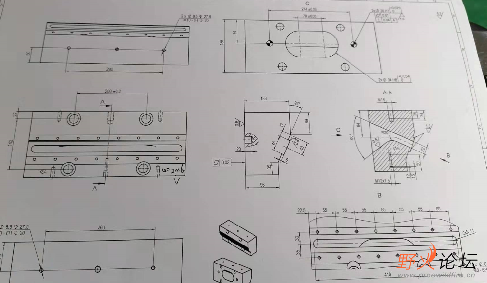 不规则过渡体