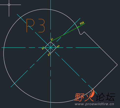 P3：P2镜像得到