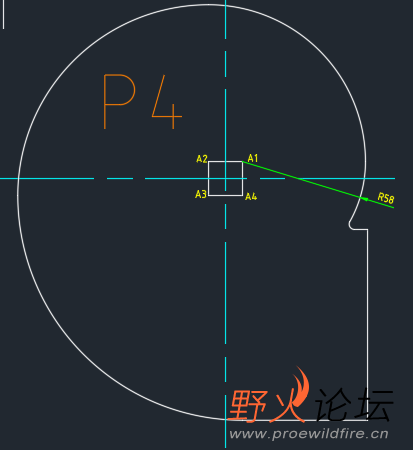 P4：P1镜像得到