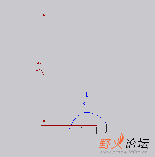 拉出来的线尺寸正确但两端都有箭头