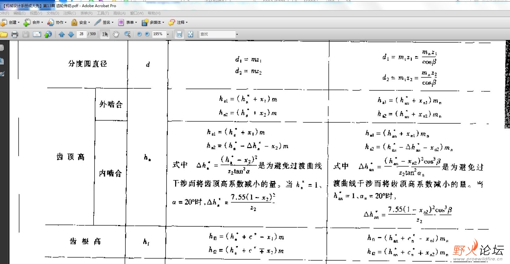 2 手册2_高变位斜齿轮_使用mn