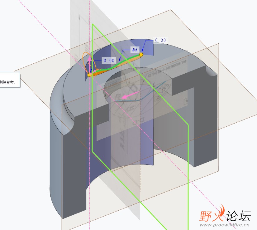 4.4.以3得到的投影线为路径进行扫描.jpg