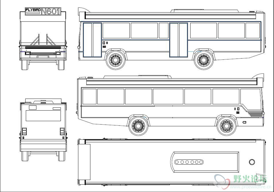 自己做的BUS模型