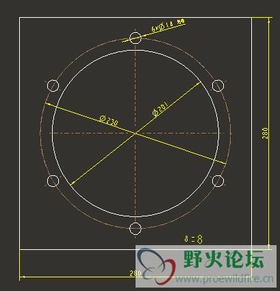 连接法兰参数