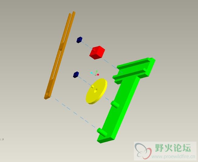 这是要弄成的爆炸图