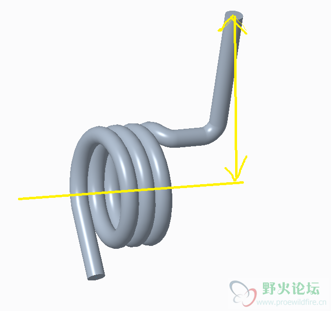 请问图片中两只脚样式的算扭簧吗是不是力矩会变小很多